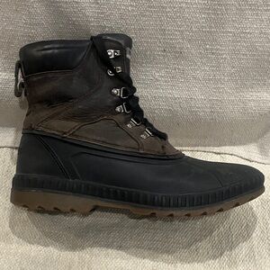 Men's leather and rubber Waterproof t-max Boots